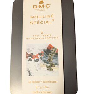 DMC Mouline Special embroidery floss collectors tin